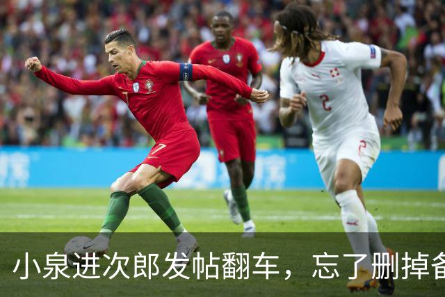 小泉进次郎发帖翻车，忘了删掉备注文字