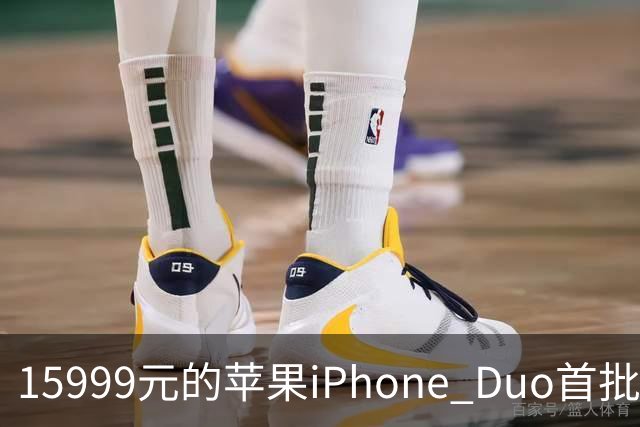15999元的苹果iPhone Duo首批秒空：刚进官网就排到12月了